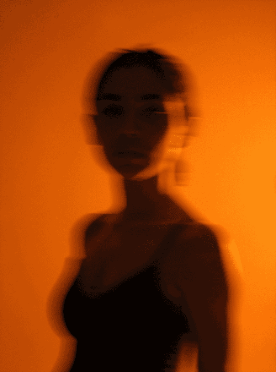 Woman Orange