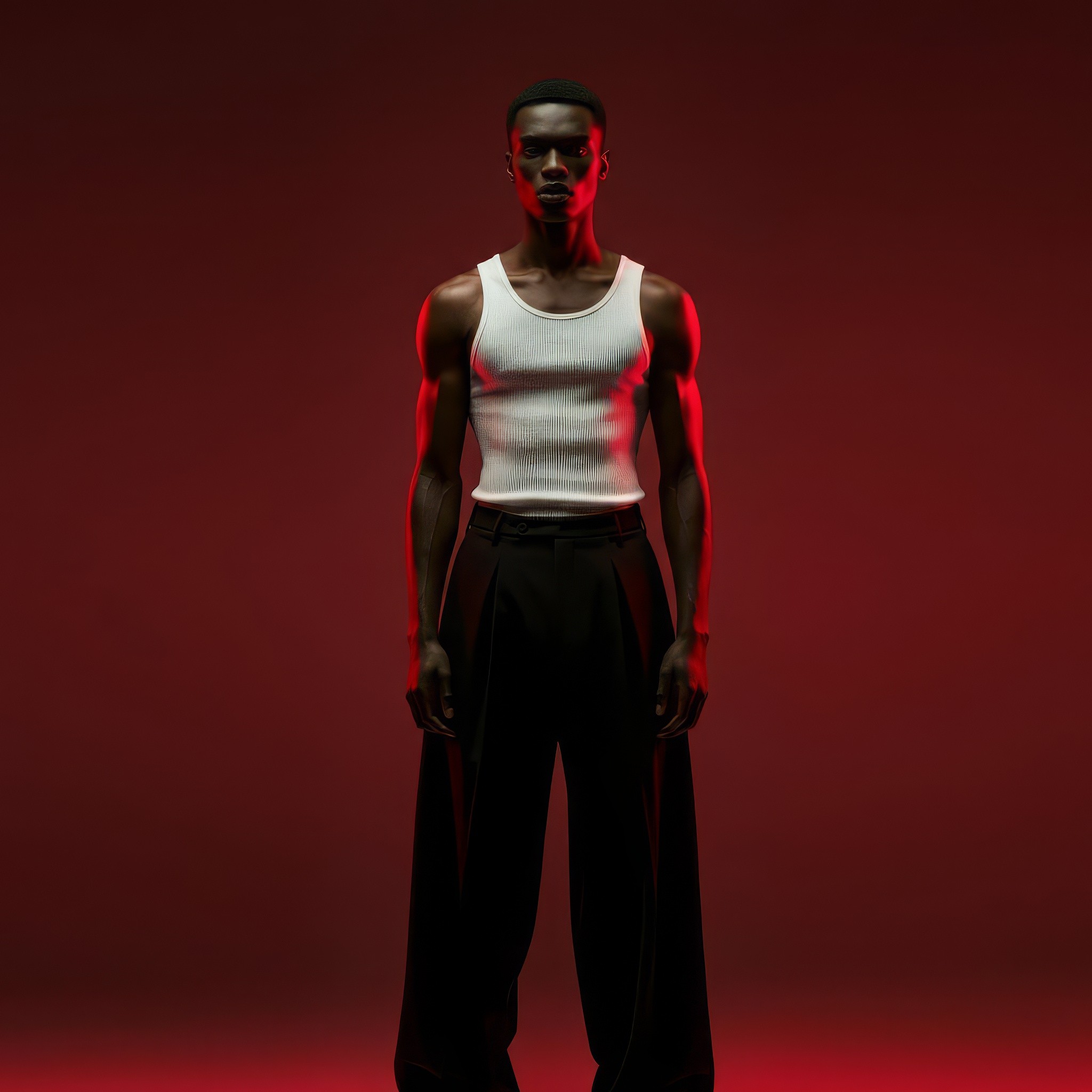 Man Red BG